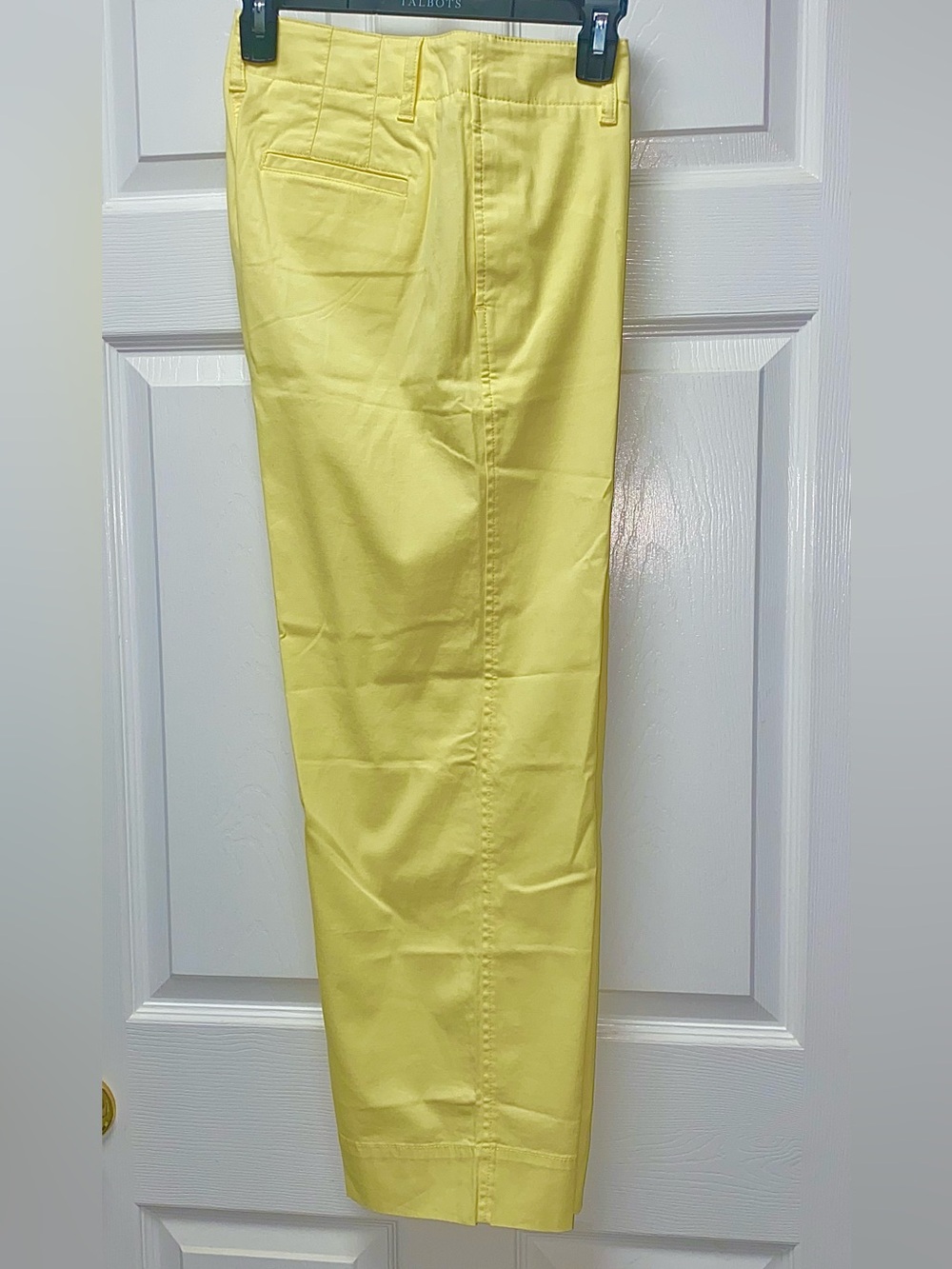 Talbots Yellow Chinos AND a Bubblegum Pink pair of Talbots Chinos